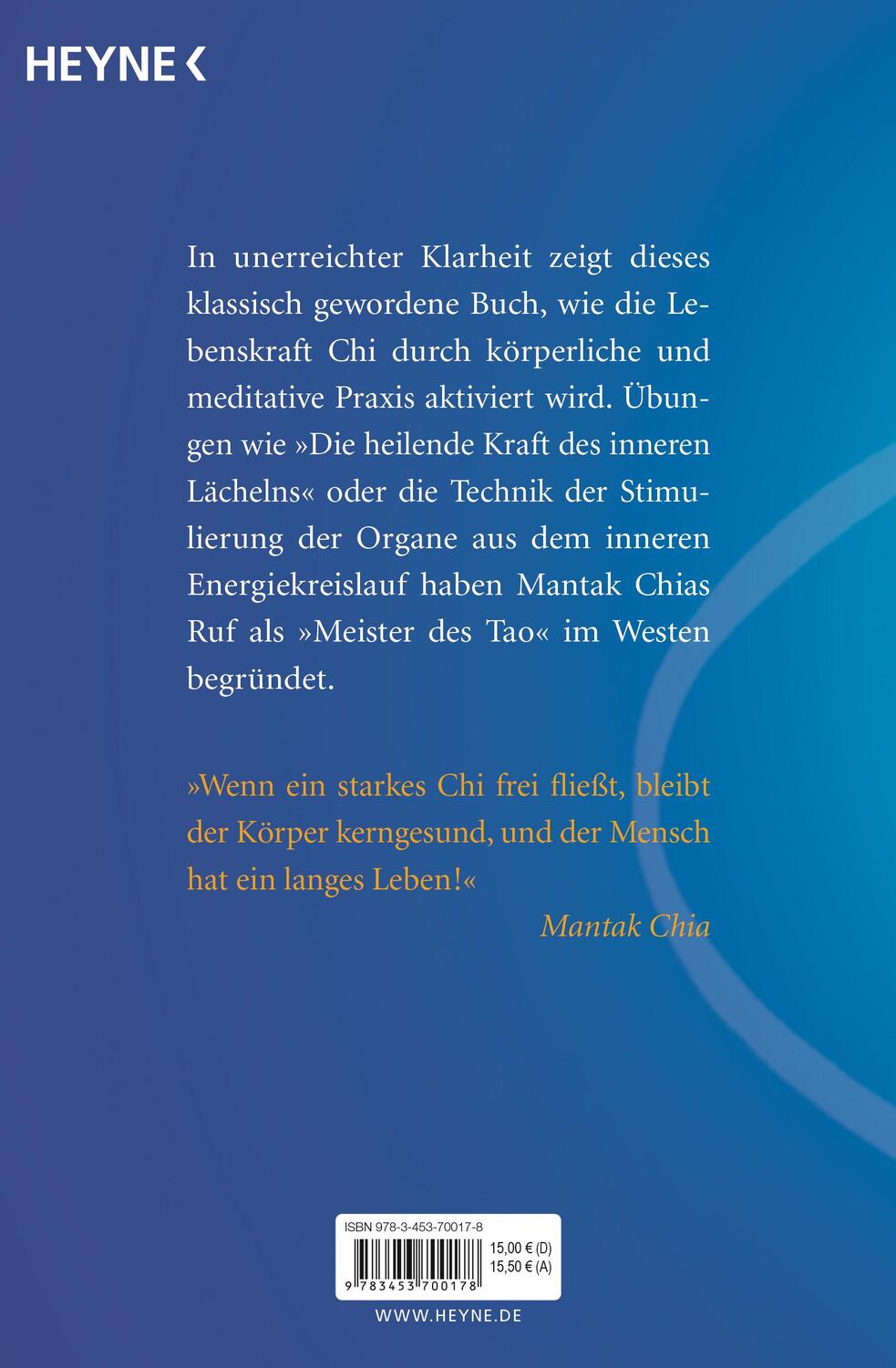 Bild: 9783453700178 | Tao Yoga | Praxisbuch zur Erweckung der heilenden Urkraft Chi | Chia