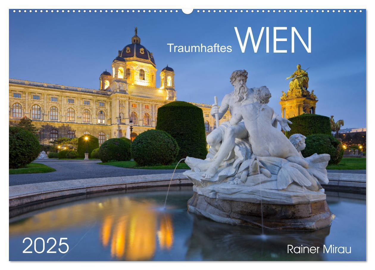 Cover: 9783435452880 | Traumhaftes Wien 2025 (Wandkalender 2025 DIN A2 quer), CALVENDO...