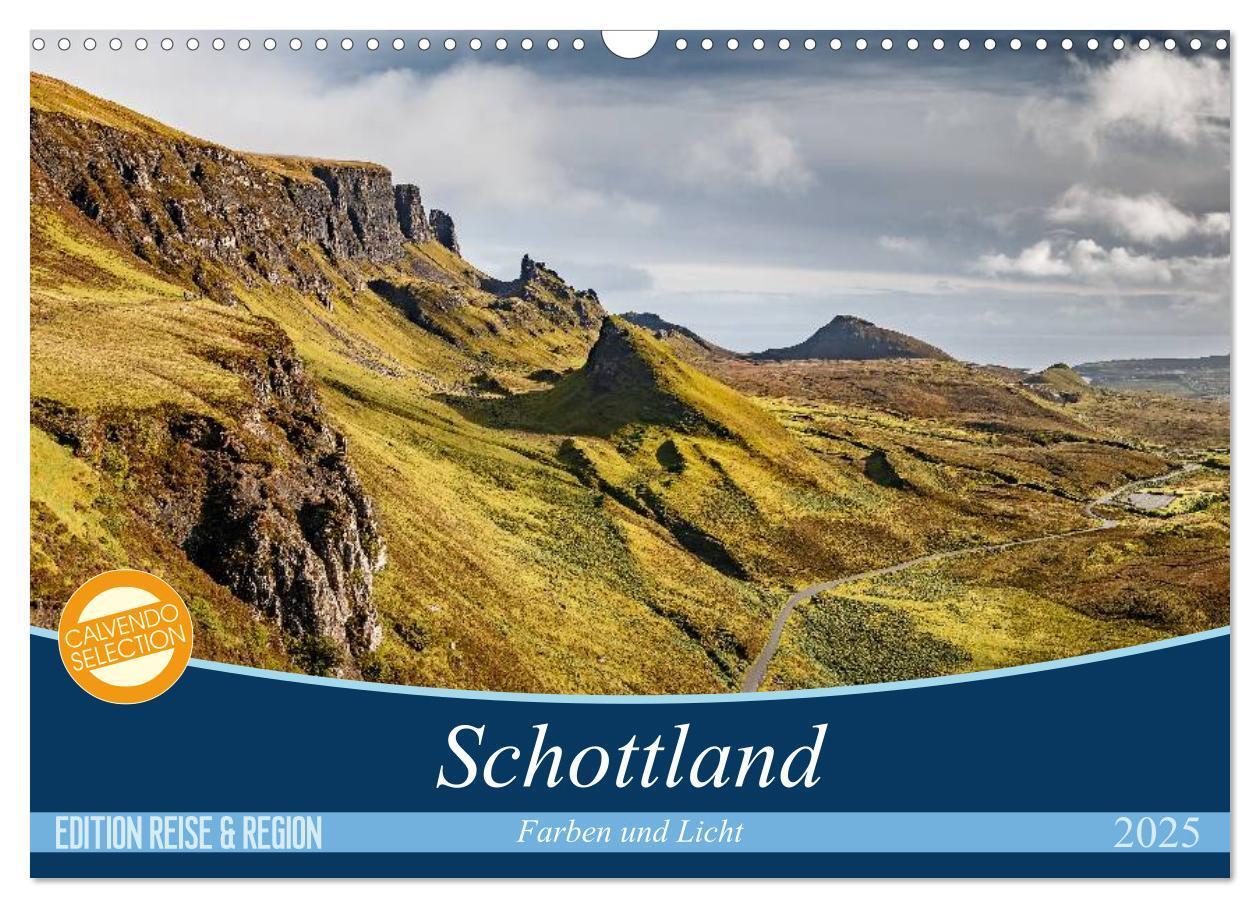 Cover: 9783435421770 | Schottland Farben und Licht (Wandkalender 2025 DIN A3 quer),...