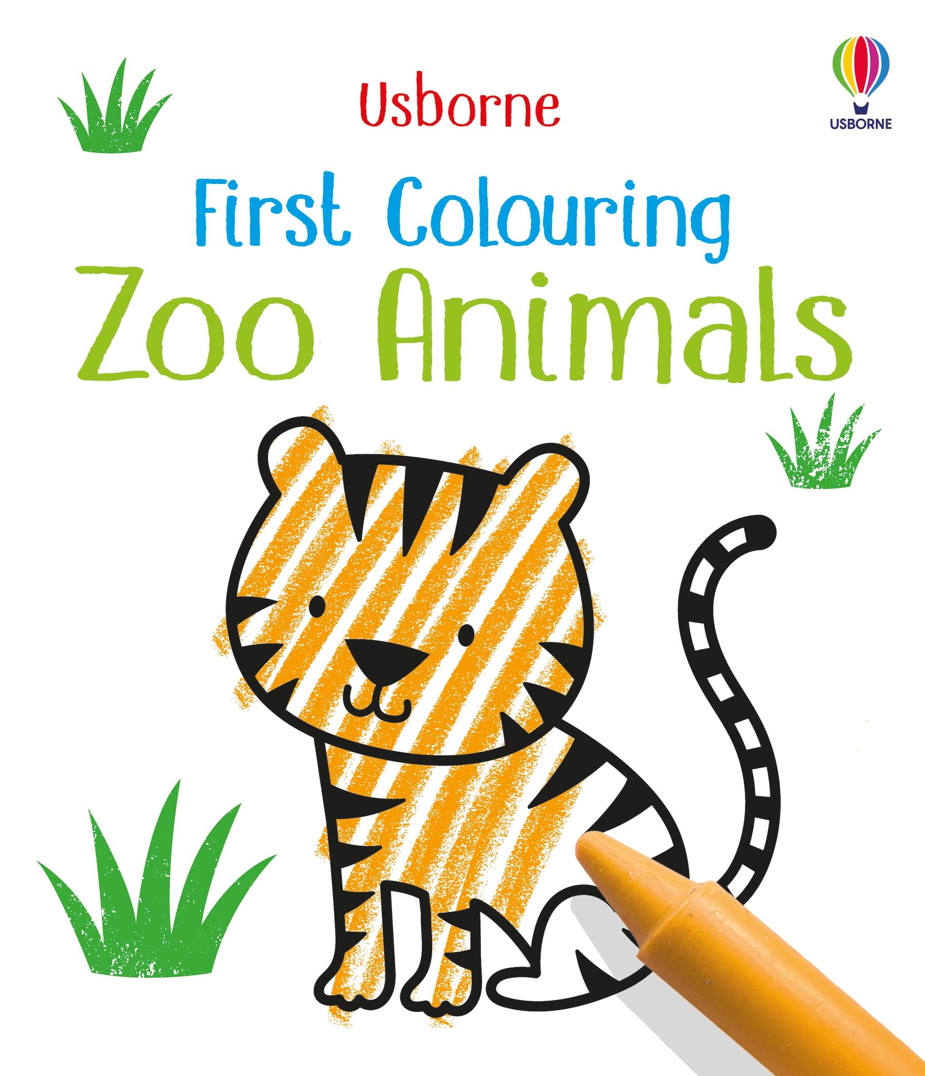 Cover: 9781474985895 | First Colouring Zoo Animals | Kirsteen Robson | Taschenbuch | Englisch