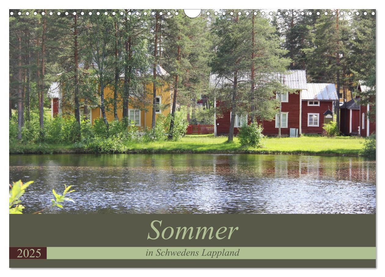 Cover: 9783435217311 | Sommer in Schwedens Lappland (Wandkalender 2025 DIN A3 quer),...