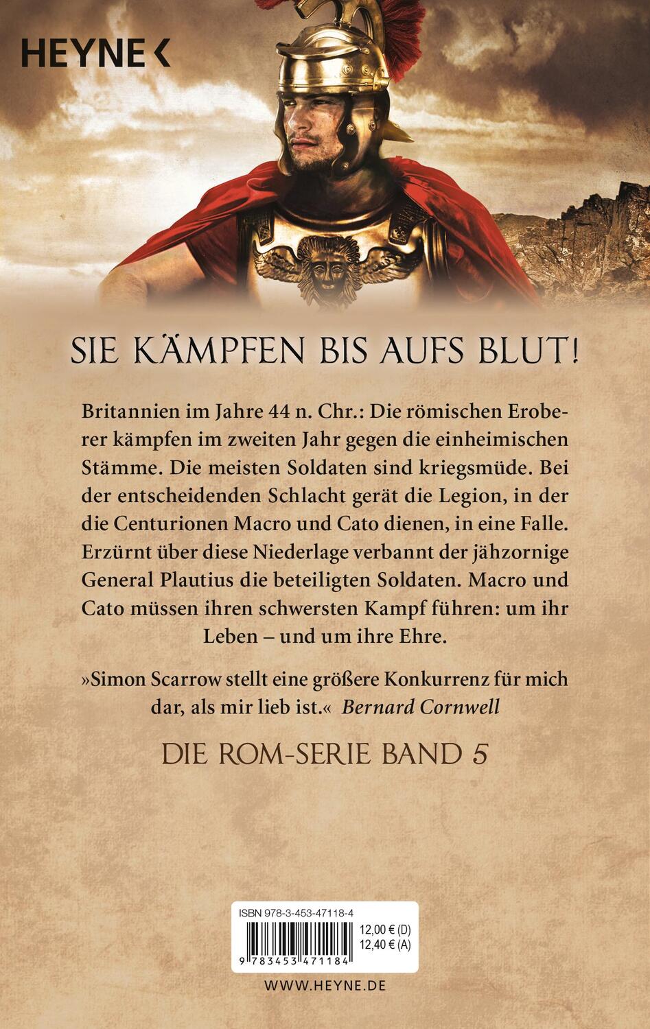 Bild: 9783453471184 | Die Beute des Adlers | Die Rom-Serie 5 | Simon Scarrow | Taschenbuch