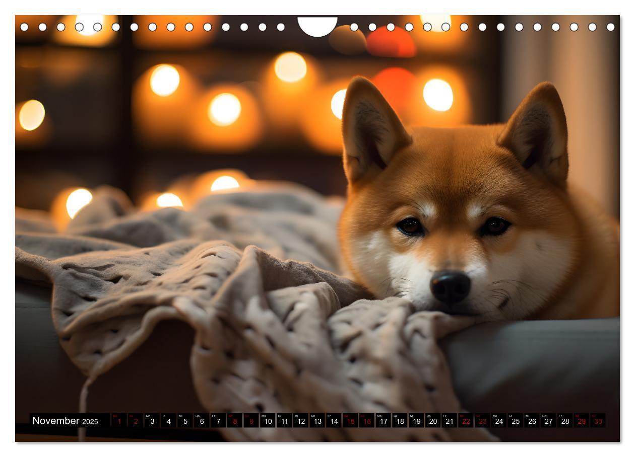 Bild: 9783383843754 | Shiba Inu - Stolz und Anmut (Wandkalender 2025 DIN A4 quer),...