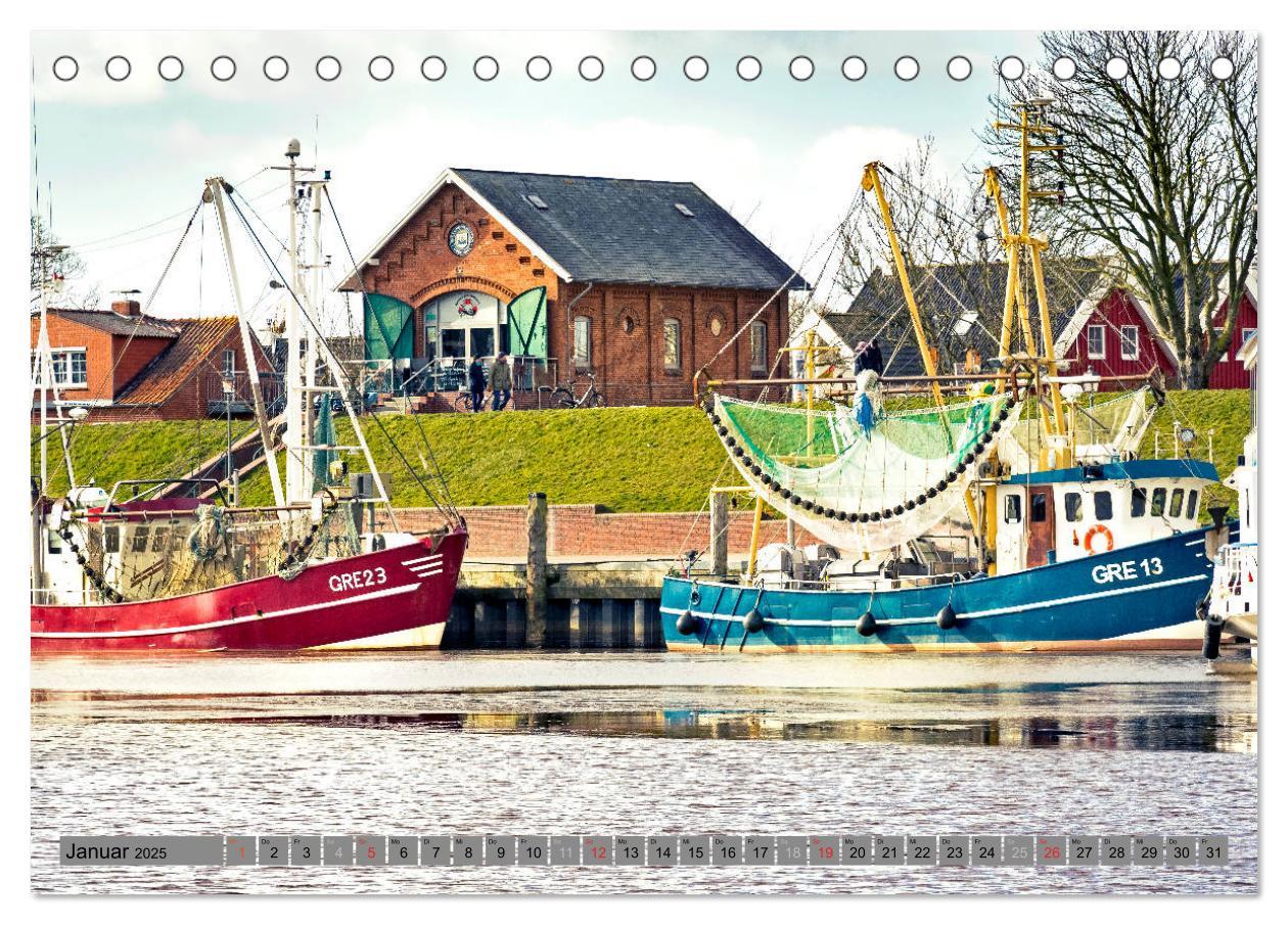 Bild: 9783435331864 | Mein Greetsiel (Tischkalender 2025 DIN A5 quer), CALVENDO...