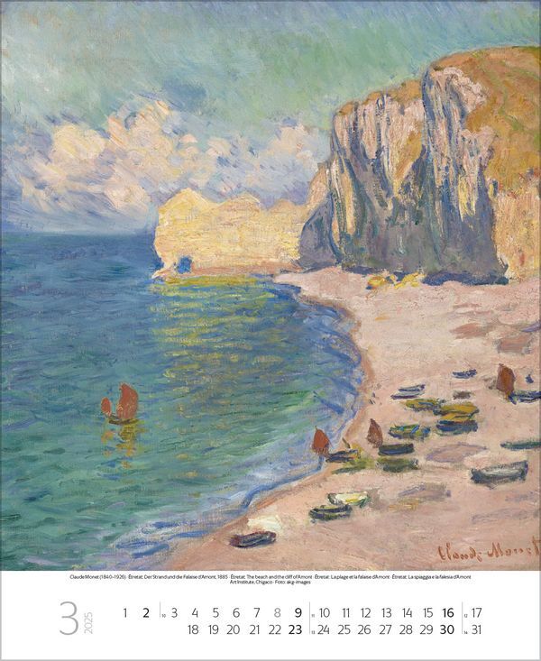 Bild: 9783731878377 | Claude Monet 2025 | Korsch Verlag | Kalender | Spiralbindung | 14 S.