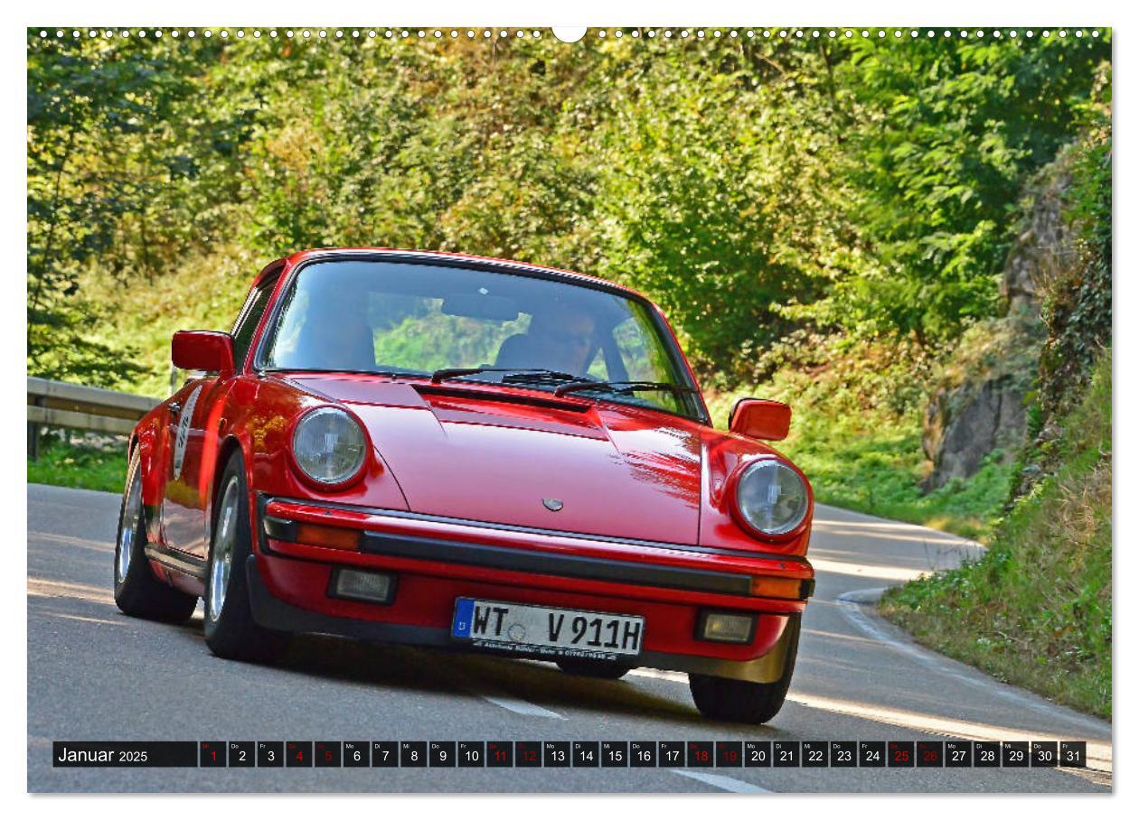 Bild: 9783435335374 | Porsche Oldtimer - EGGBERG KLASSIK - Der Berg ruft (Wandkalender...