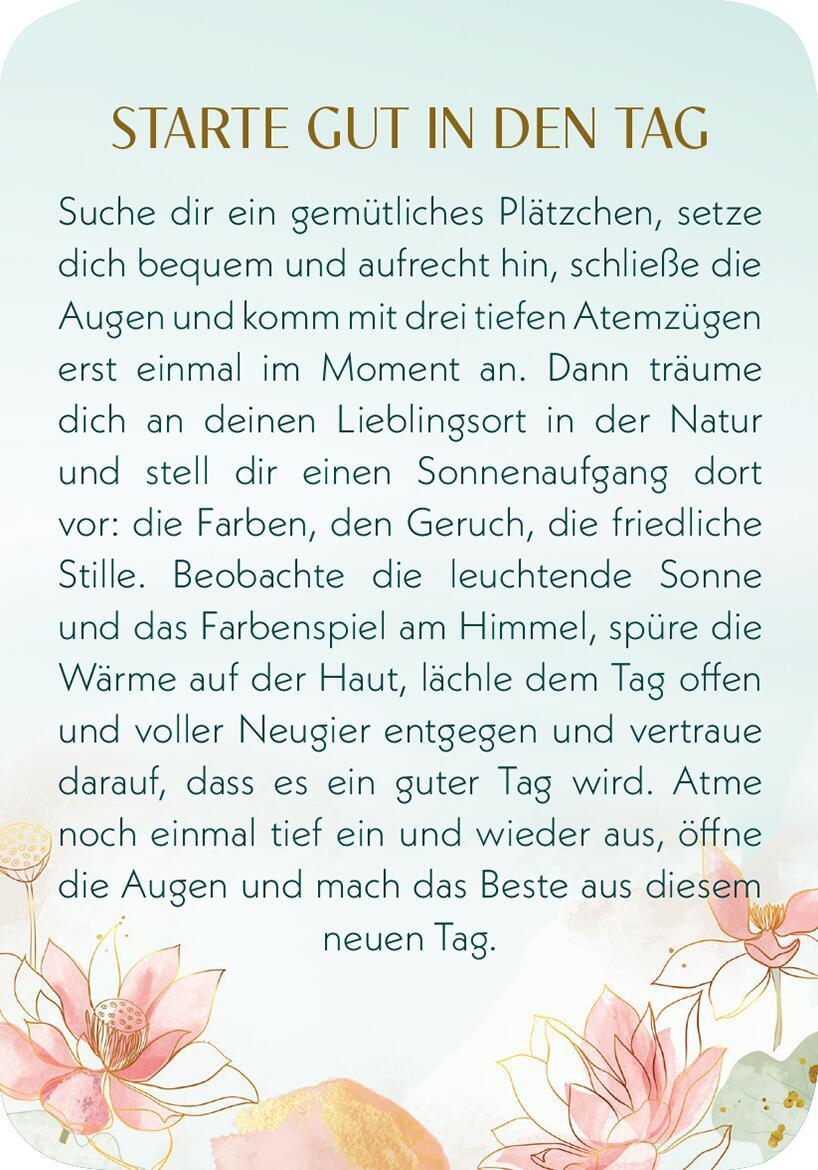 Bild: 9783845857701 | Meditations-Mantras | 50 Ideenkärtchen zum Durchatmen | Box | 50 S.