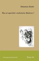 Cover: 9783854207832 | Was ist eigentlich 'ästhetische Moderne'? | Essay 64, Essays 64 | Buch