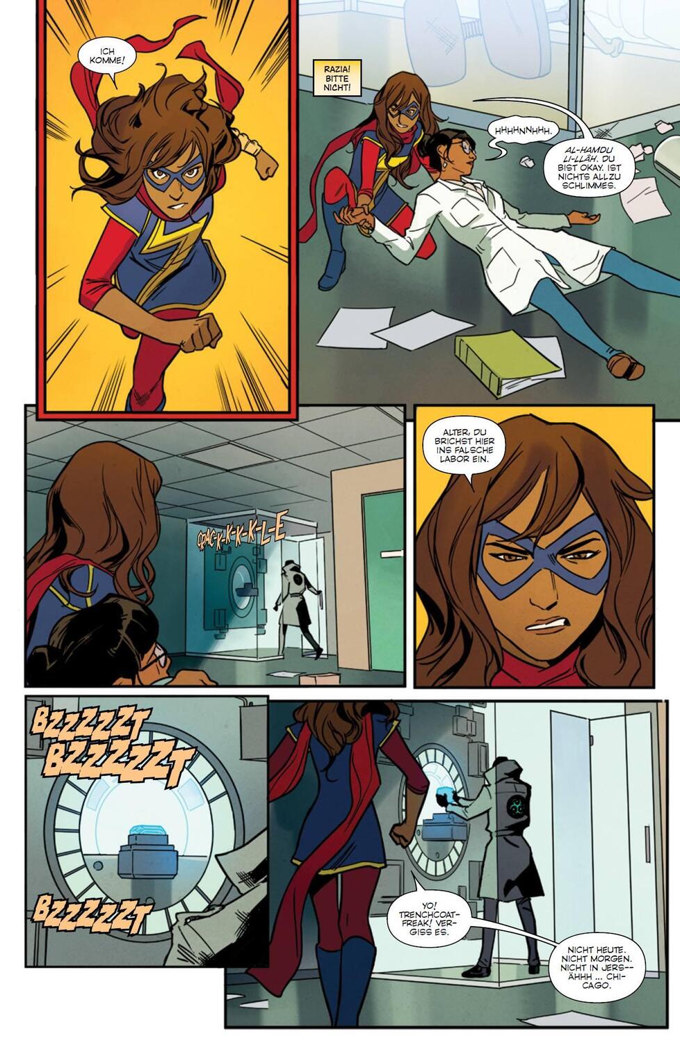 Bild: 9783741628986 | Ms. Marvel: Über die Grenzen | Samira Ahmed | Taschenbuch | 124 S.