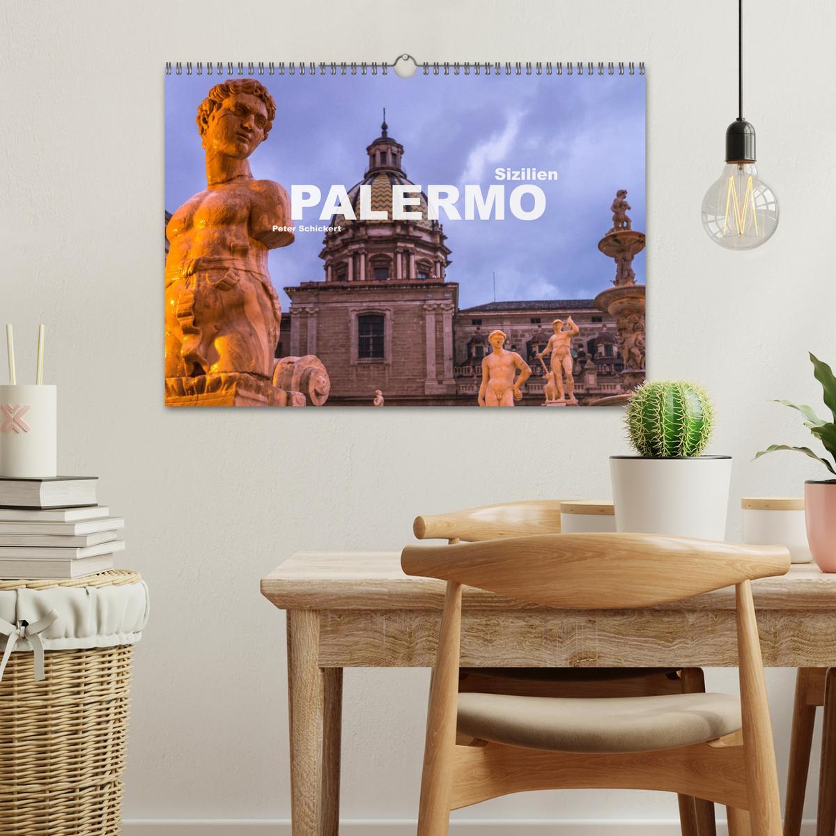 Bild: 9783435173822 | Sizilien - Palermo (Wandkalender 2025 DIN A3 quer), CALVENDO...