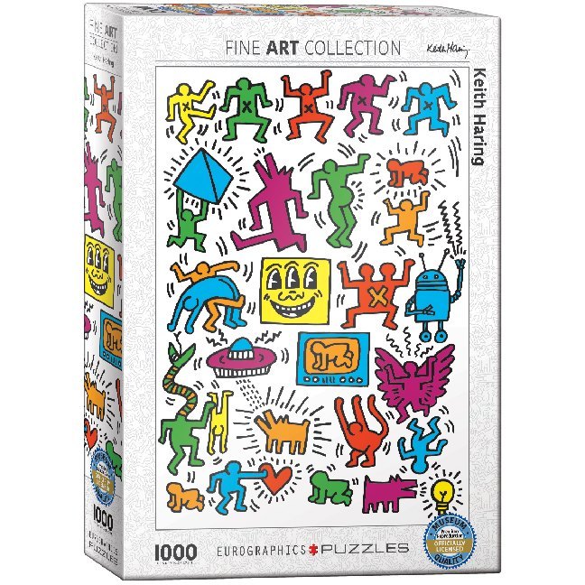 Cover: 628136655132 | Keith Haring Collage (Puzzle) | Spiel | In Spielebox | 6000-5513