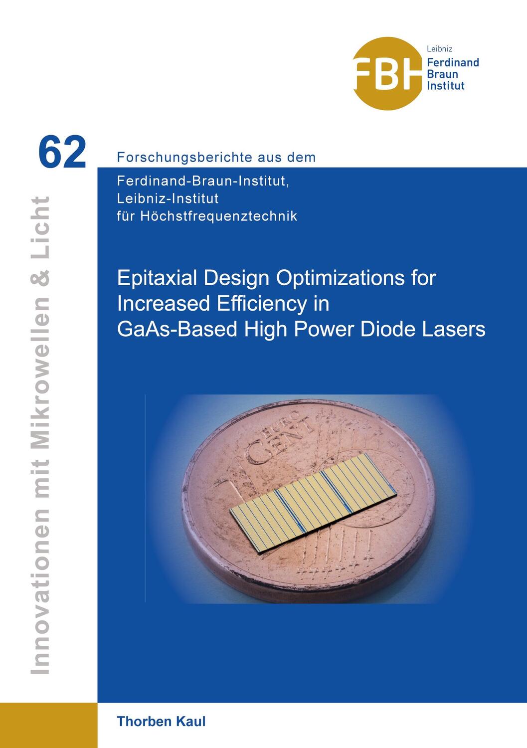 Cover: 9783736973961 | Epitaxial Design Optimizations for Increased Efficiency in...