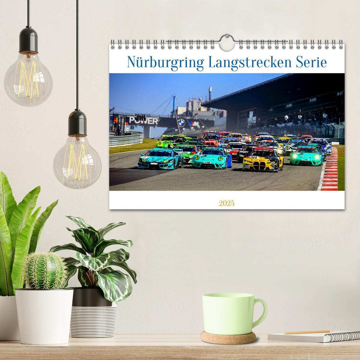 Bild: 9783383927331 | Nüburgring Langstrecken Serie 2025 (Wandkalender 2025 DIN A4 quer),...