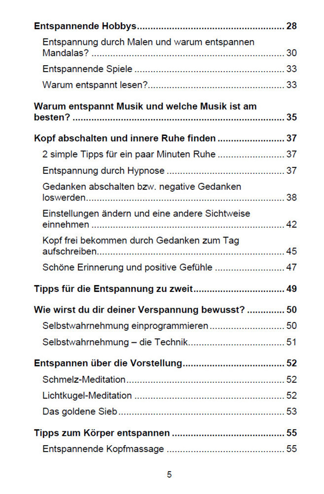 Bild: 9783967381771 | Entspannungsübungen und Entspannungstipps für Körper, Geist und Seele