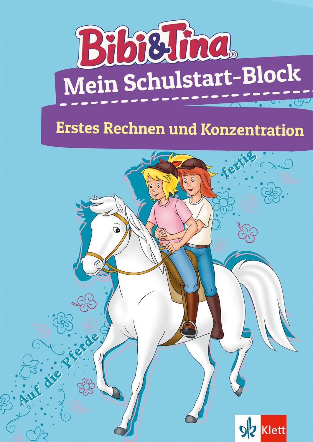 Cover: 9783129494974 | Bibi &amp; Tina Mein Schulstart-Block. Erstes Rechnen und Konzentration...