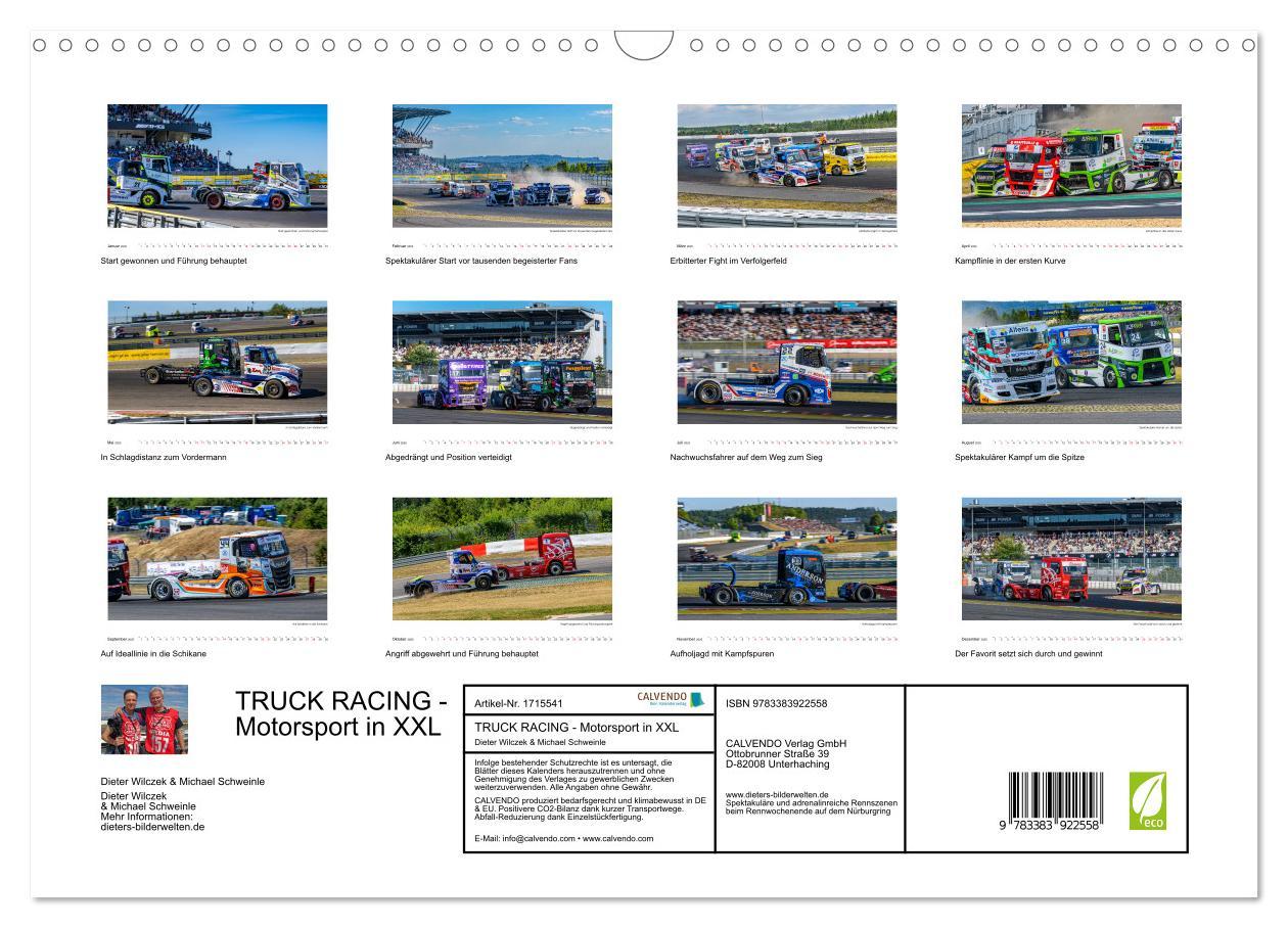 Bild: 9783383922558 | TRUCK RACING - Motorsport in XXL (Wandkalender 2025 DIN A3 quer),...