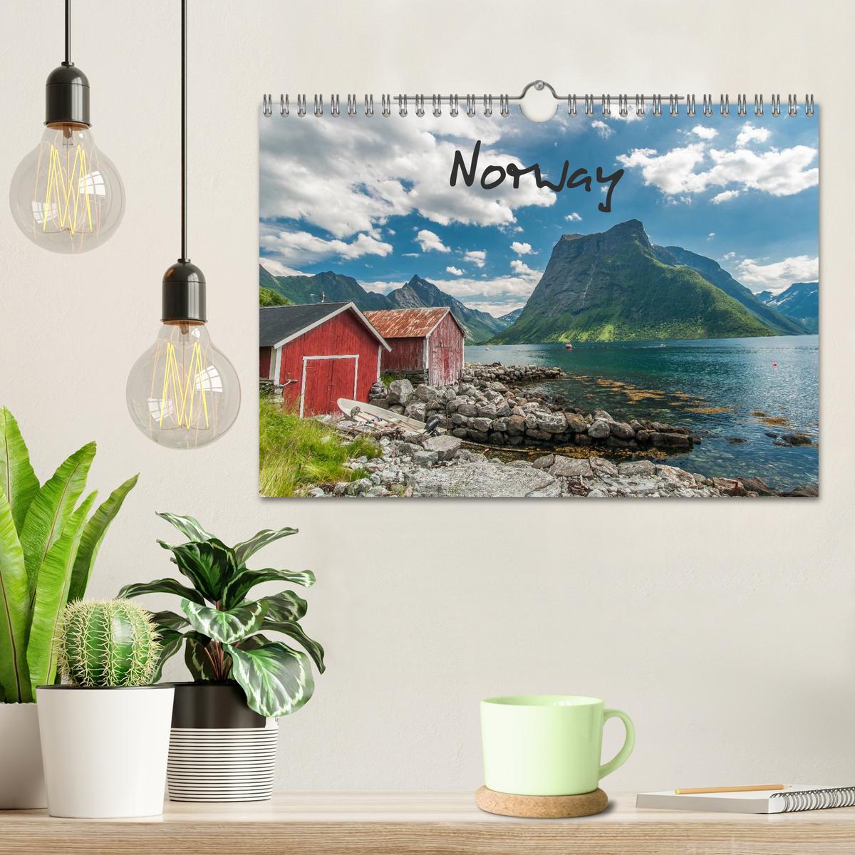 Bild: 9781325994991 | Norway / UK-Version (Wall Calendar 2025 DIN A4 landscape), CALVENDO...