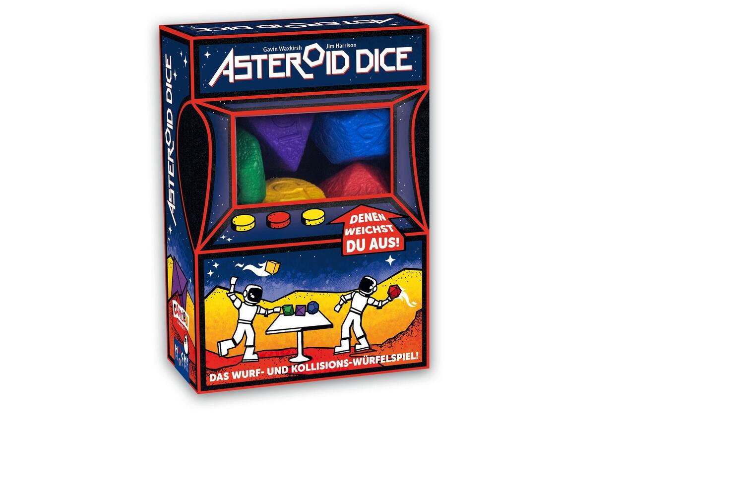 Cover: 4260071883483 | Asteroid Dice | Gavin Waxkirsh (u. a.) | Spiel | 883483 | Deutsch