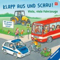 Cover: 9783473418695 | Klapp aus und schau! Viele, viele Fahrzeuge | Ralf Butschkow | Buch