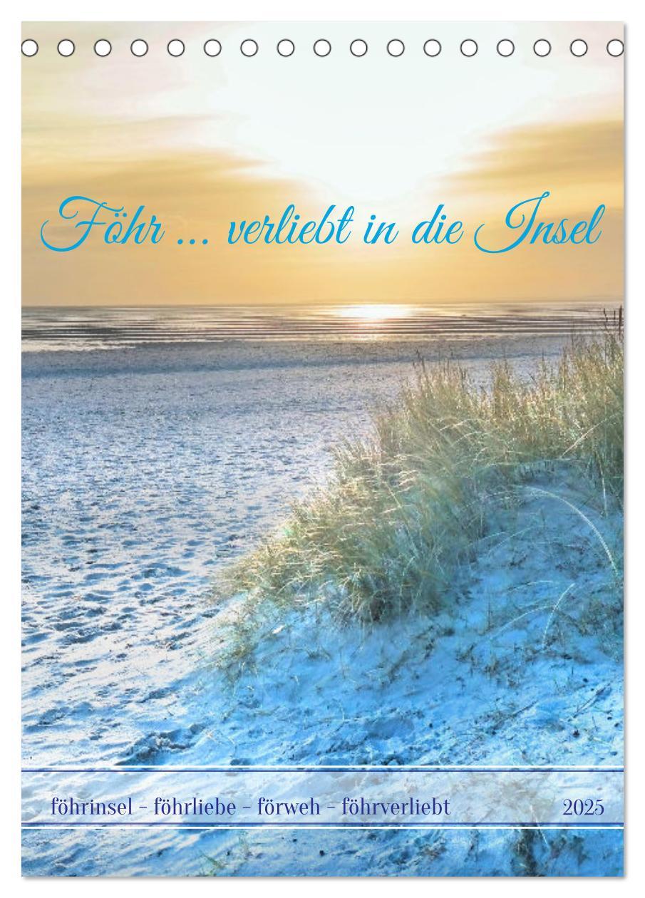 Cover: 9783457226995 | Föhr ¿ verliebt in die Insel (Tischkalender 2025 DIN A5 hoch),...