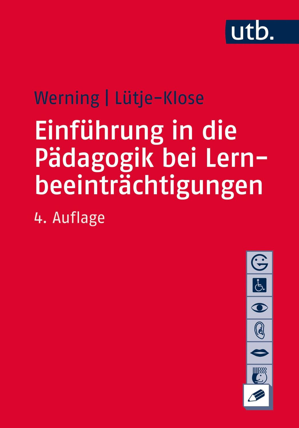 Cover: 9783825247263 | Einführung in die Pädagogik bei Lernbeeinträchtigungen | Taschenbuch