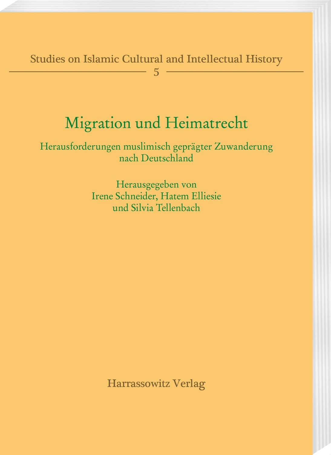 Cover: 9783447119504 | Migration und Heimatrecht | Irene Schneider (u. a.) | Taschenbuch