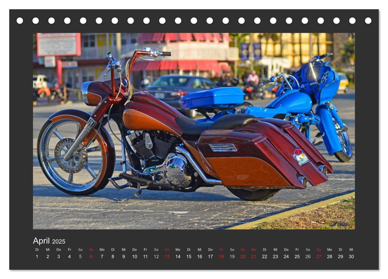 Bild: 9783435787753 | BEST OF HARLEY-DAVIDSON BAGGER-STYLE (Tischkalender 2025 DIN A5...