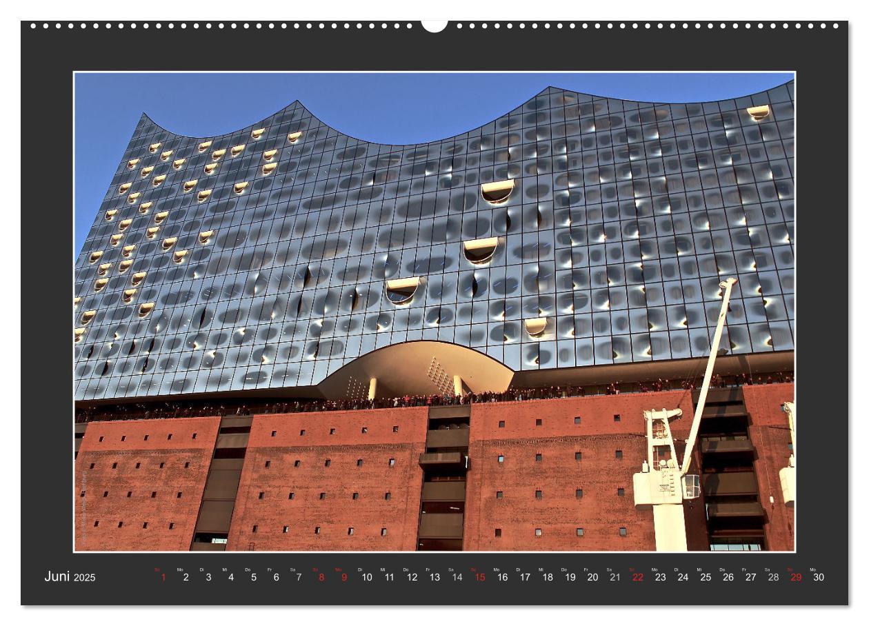 Bild: 9783435329403 | Die Elbphilharmonie Hamburg (Wandkalender 2025 DIN A2 quer),...