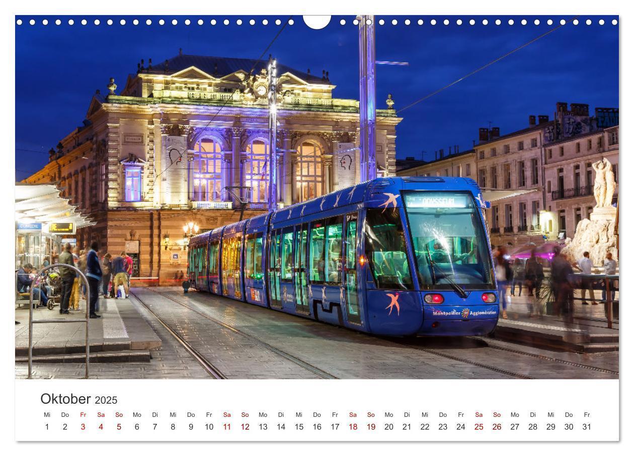 Bild: 9783435044580 | Trams und Straßenbahnen (Wandkalender 2025 DIN A3 quer), CALVENDO...