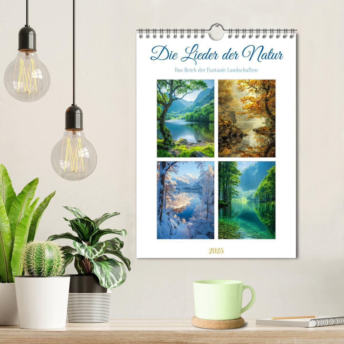 Bild: 9783383790300 | Die Lieder der Natur (Wandkalender 2025 DIN A4 hoch), CALVENDO...