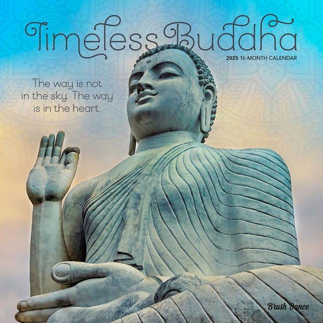 Cover: 9781975478674 | Timeless Buddha 2025 12 X 24 Inch Monthly Square Wall Calendar...