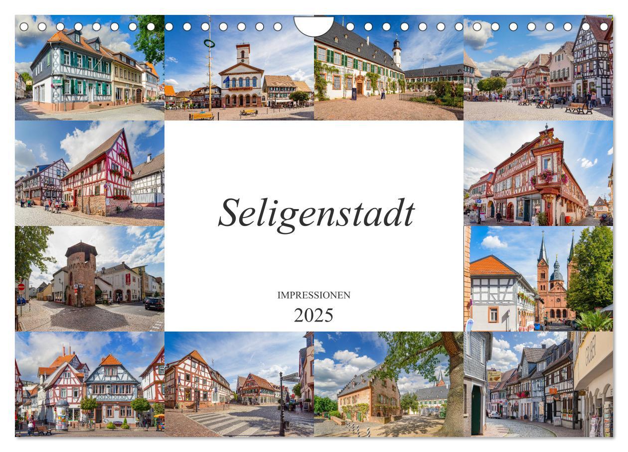 Cover: 9783435195282 | Seligenstadt Impressionen (Wandkalender 2025 DIN A4 quer), CALVENDO...