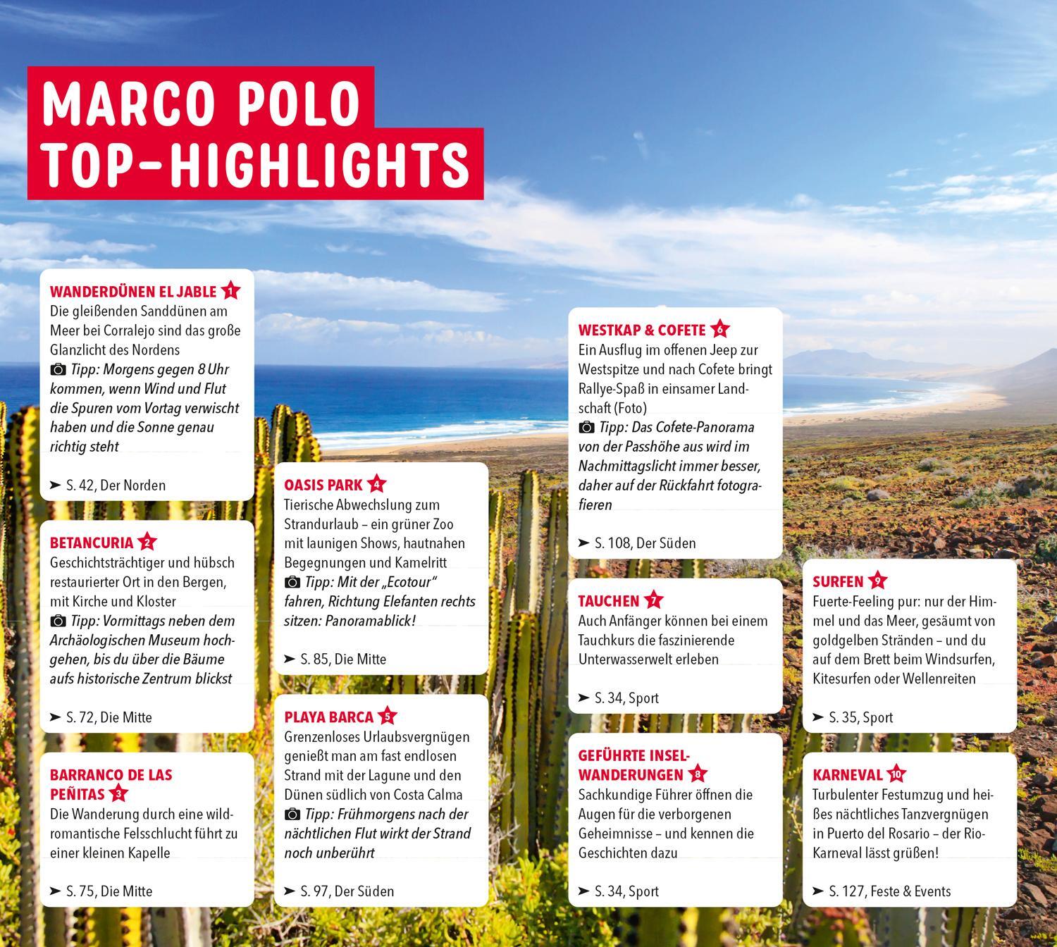 Bild: 9783829731096 | MARCO POLO Reiseführer Fuerteventura | Hans-Wilm Schütte | Taschenbuch