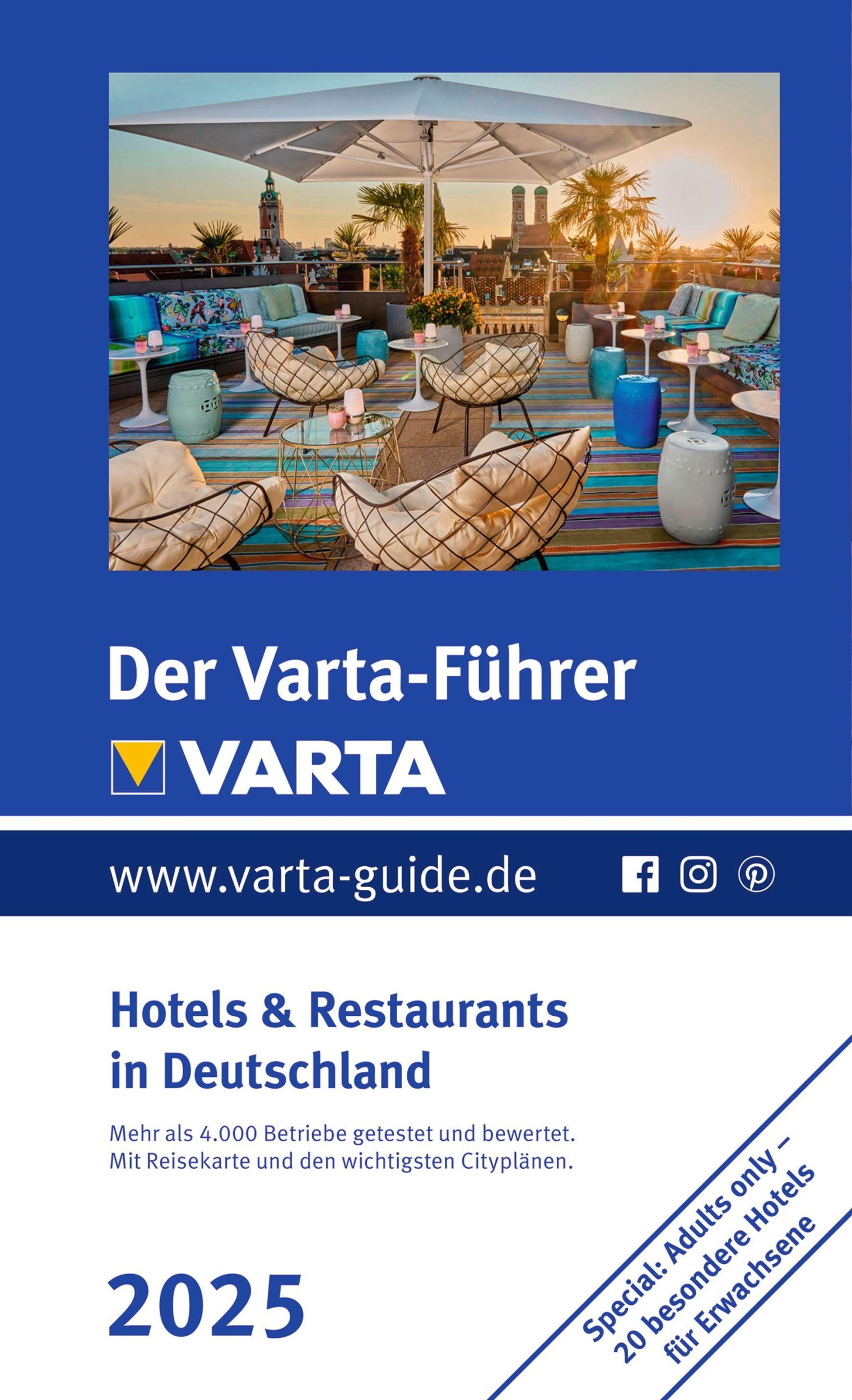 Cover: 9783575020918 | Der Varta-Führer 2025 Hotels &amp; Restaurants in Deutschland | Buch