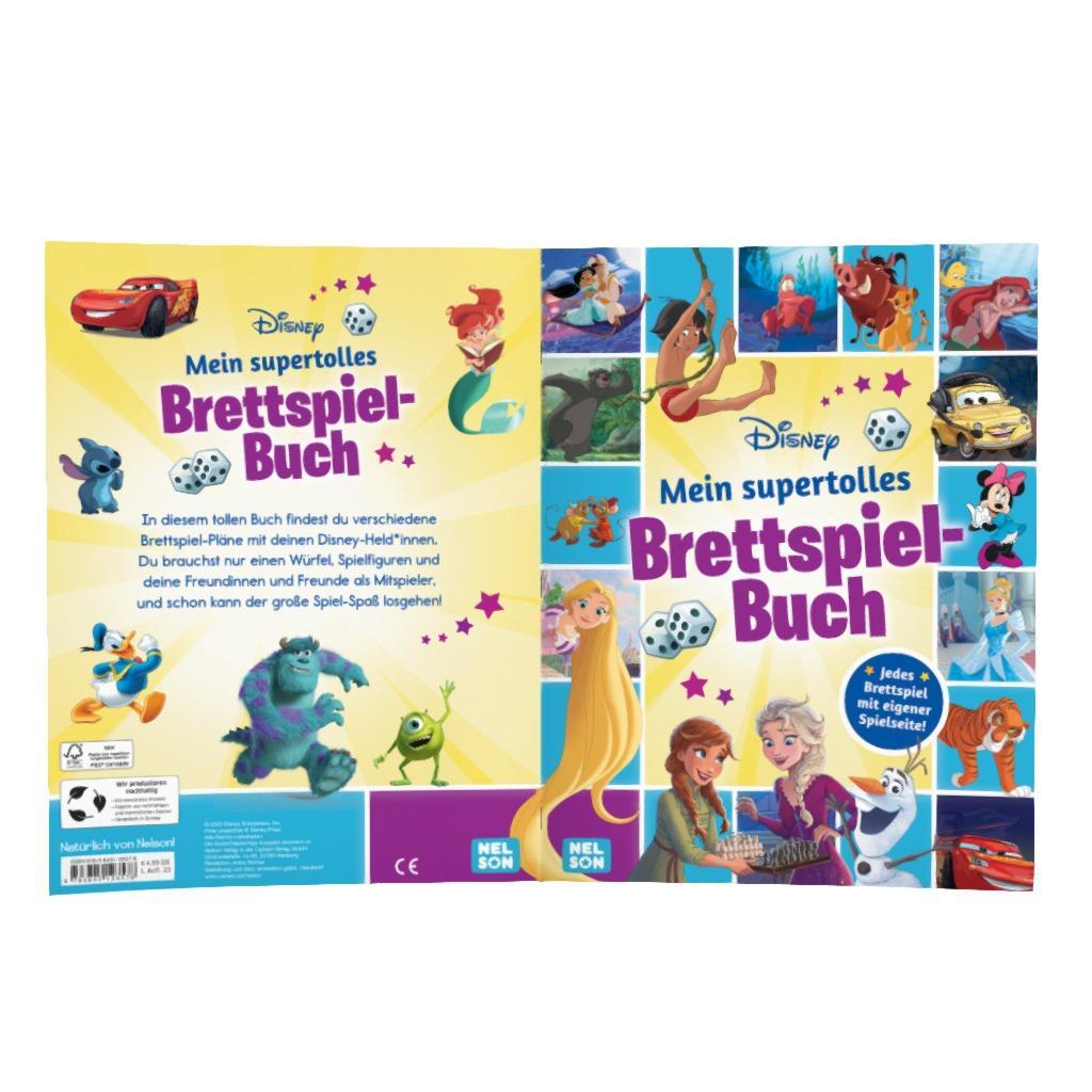 Bild: 9783845123578 | Disney Kreative Beschäftigung: Mein supertolles Brettspiel-Buch | Buch