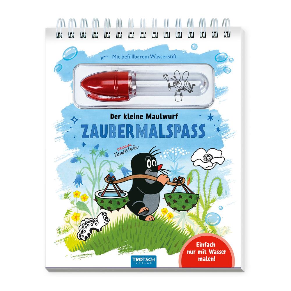 Cover: 9783988020987 | Trötsch Der kleine Maulwurf Zaubermalspaß mit Wasserstift Malblock