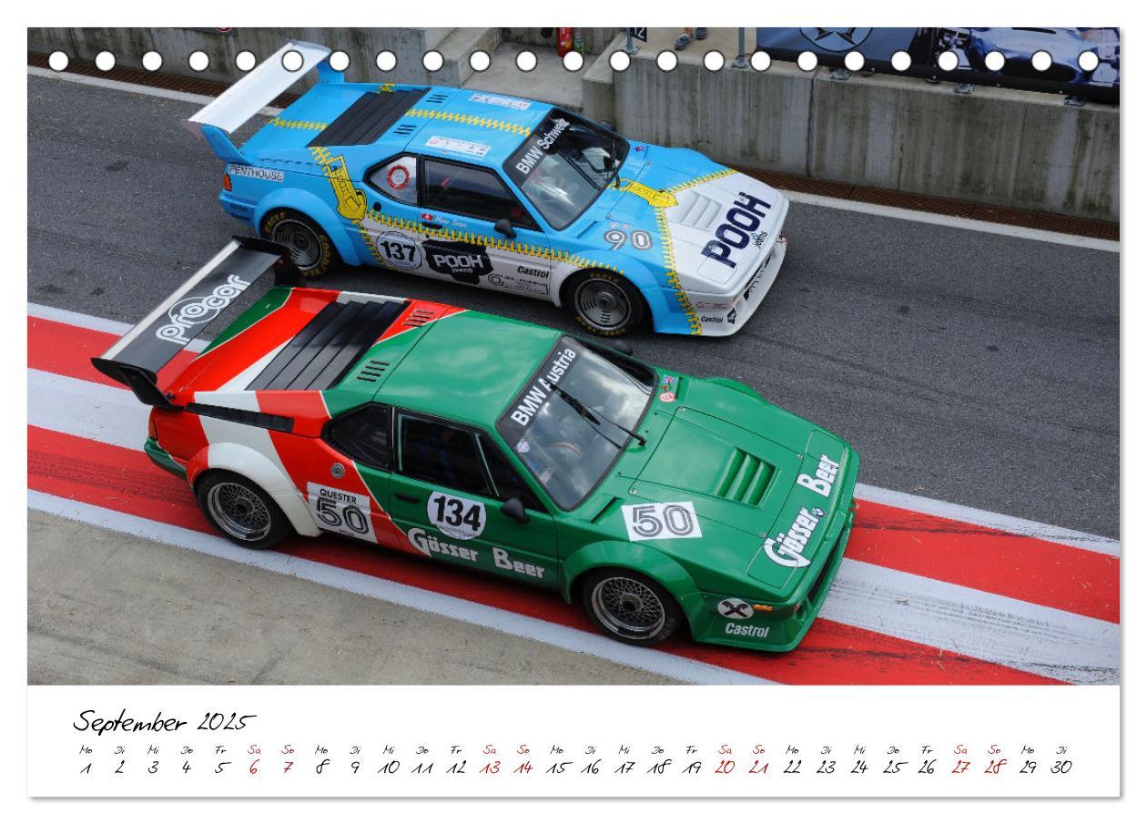 Bild: 9783435010769 | BMW M1 Procar (Tischkalender 2025 DIN A5 quer), CALVENDO...