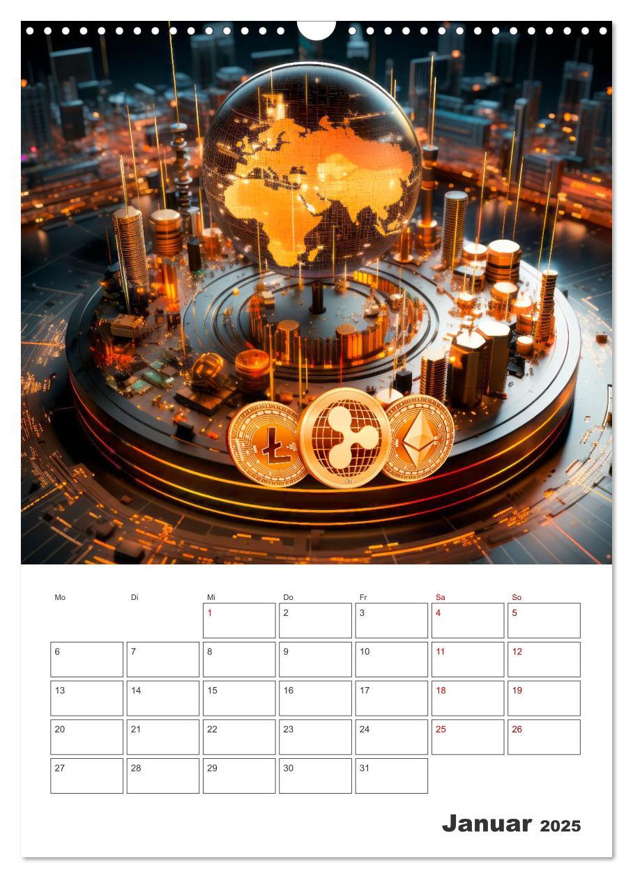 Bild: 9783435850266 | KRYPTO Cooler Terminplaner (Wandkalender 2025 DIN A3 hoch),...