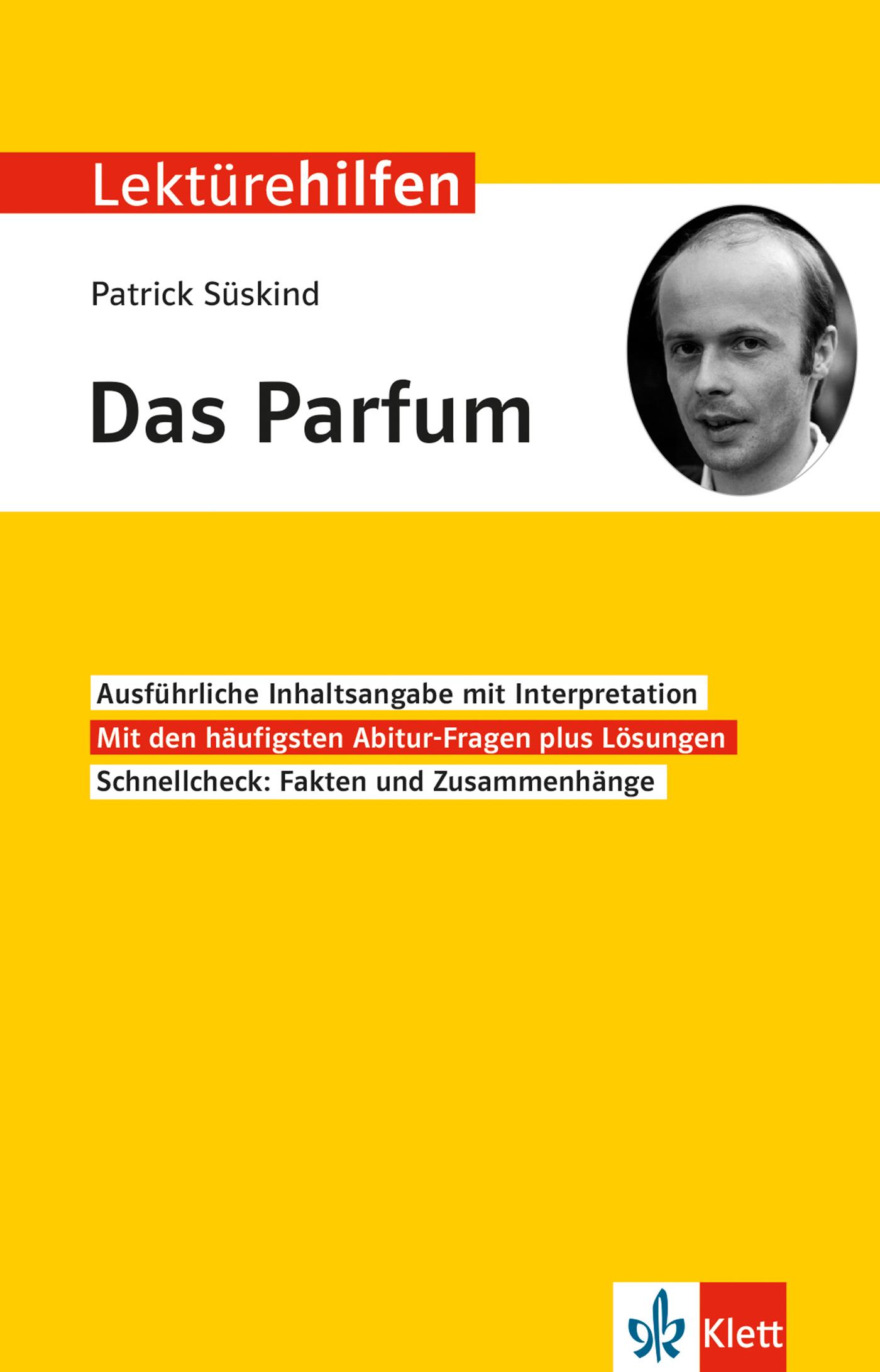 Cover: 9783129231173 | Lektürehilfen Patrick Süskind "Das Parfum" | Hanns-Peter Reisner