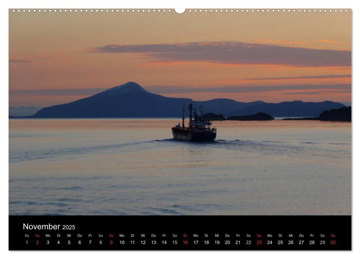 Bild: 9783435776504 | Impressionen von Norwegen entlang der Hurtigruten (Wandkalender...