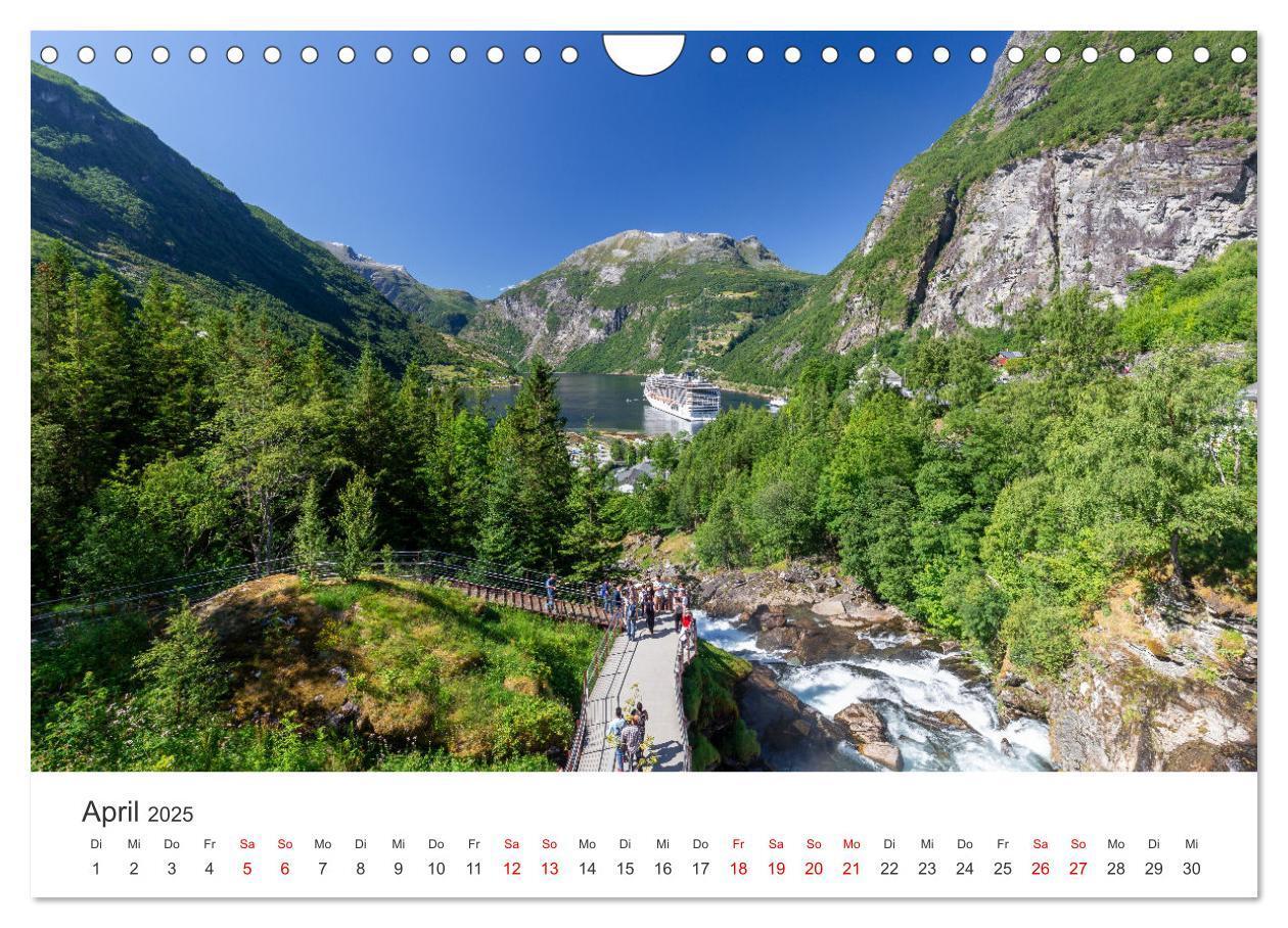 Bild: 9783435066391 | Norwegen in Bildern (Wandkalender 2025 DIN A4 quer), CALVENDO...