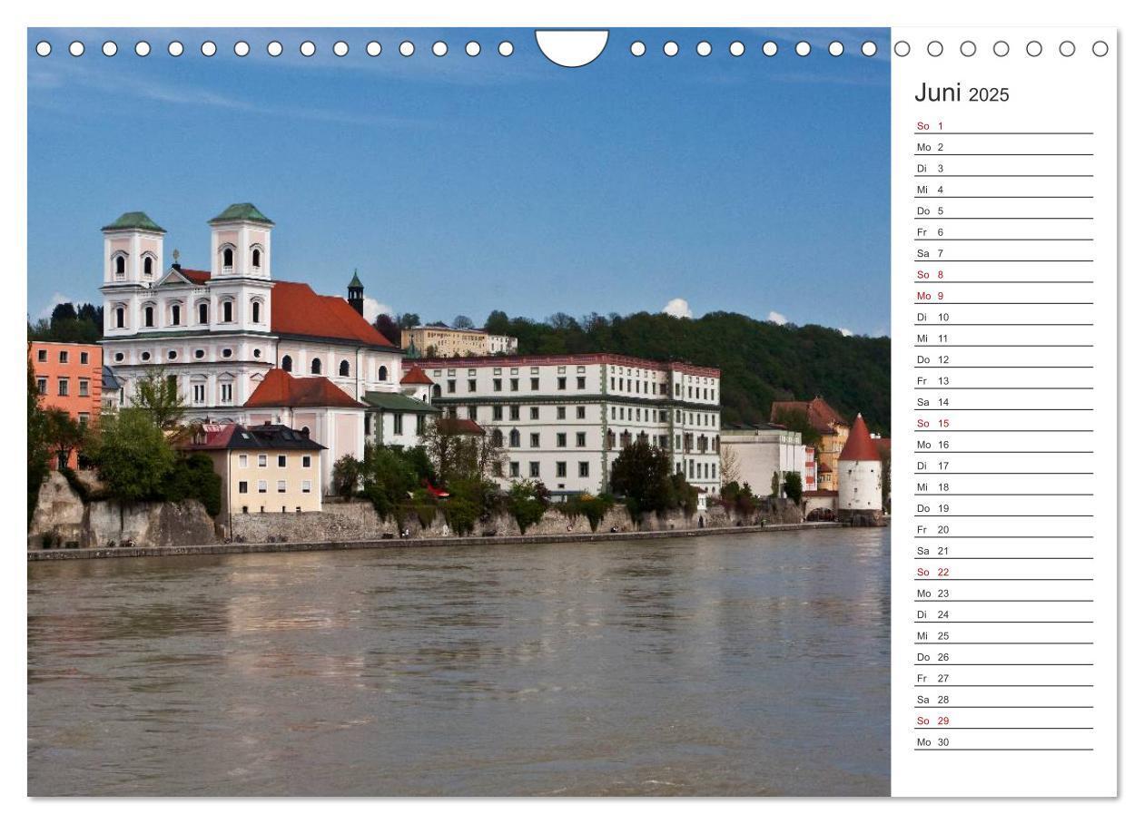 Bild: 9783435517152 | Pittoreskes Passau (Wandkalender 2025 DIN A4 quer), CALVENDO...