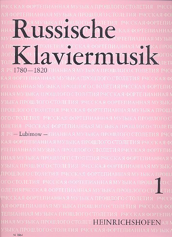 Cover: 9790204418640 | Russische Klaviermusik 1 | Buch | Heinrichshofen Verlag