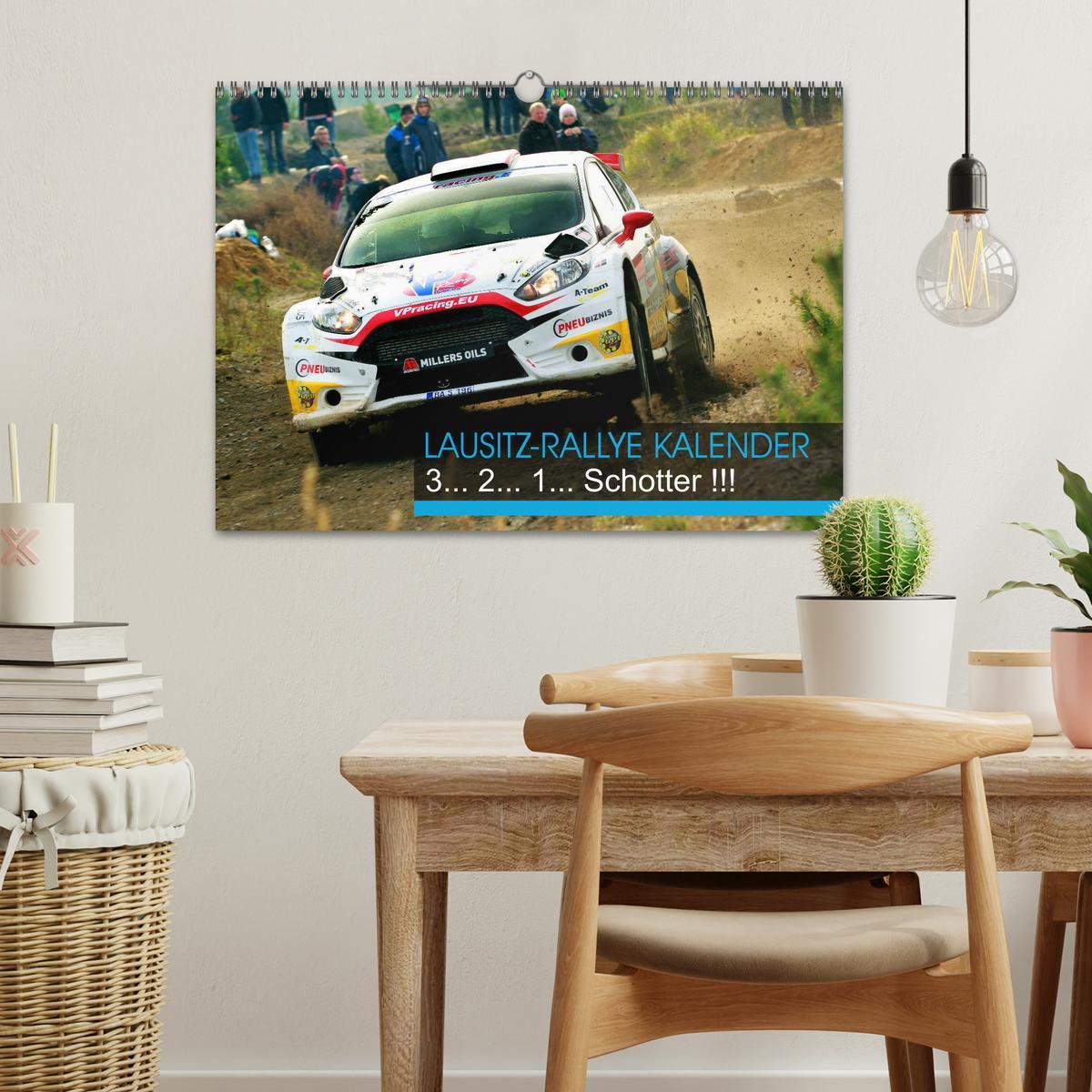 Bild: 9783435337118 | Lausitz-Rallye Kalender (Wandkalender 2025 DIN A3 quer), CALVENDO...