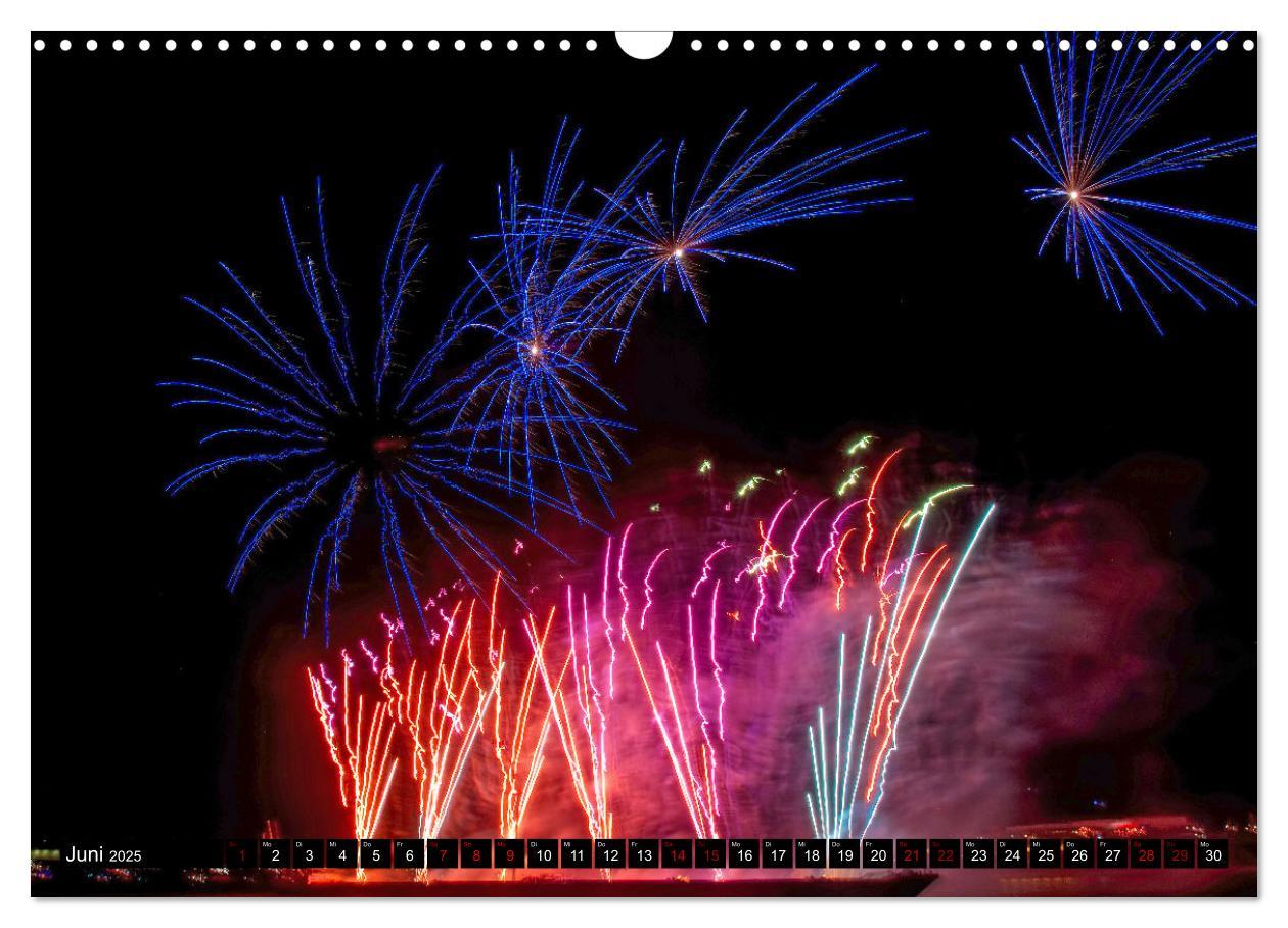 Bild: 9783435062775 | Feuerwerk - Kunstwerke am Himmel (Wandkalender 2025 DIN A3 quer),...