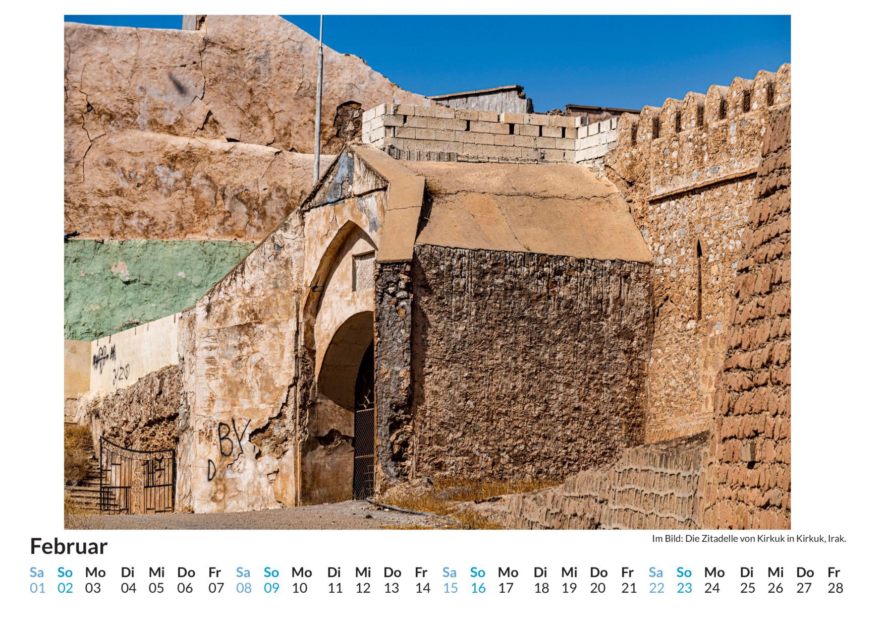 Bild: 9783759123510 | Irak - (Wandkalender 2025, Kalender DIN A4 quer, Monatskalender im...