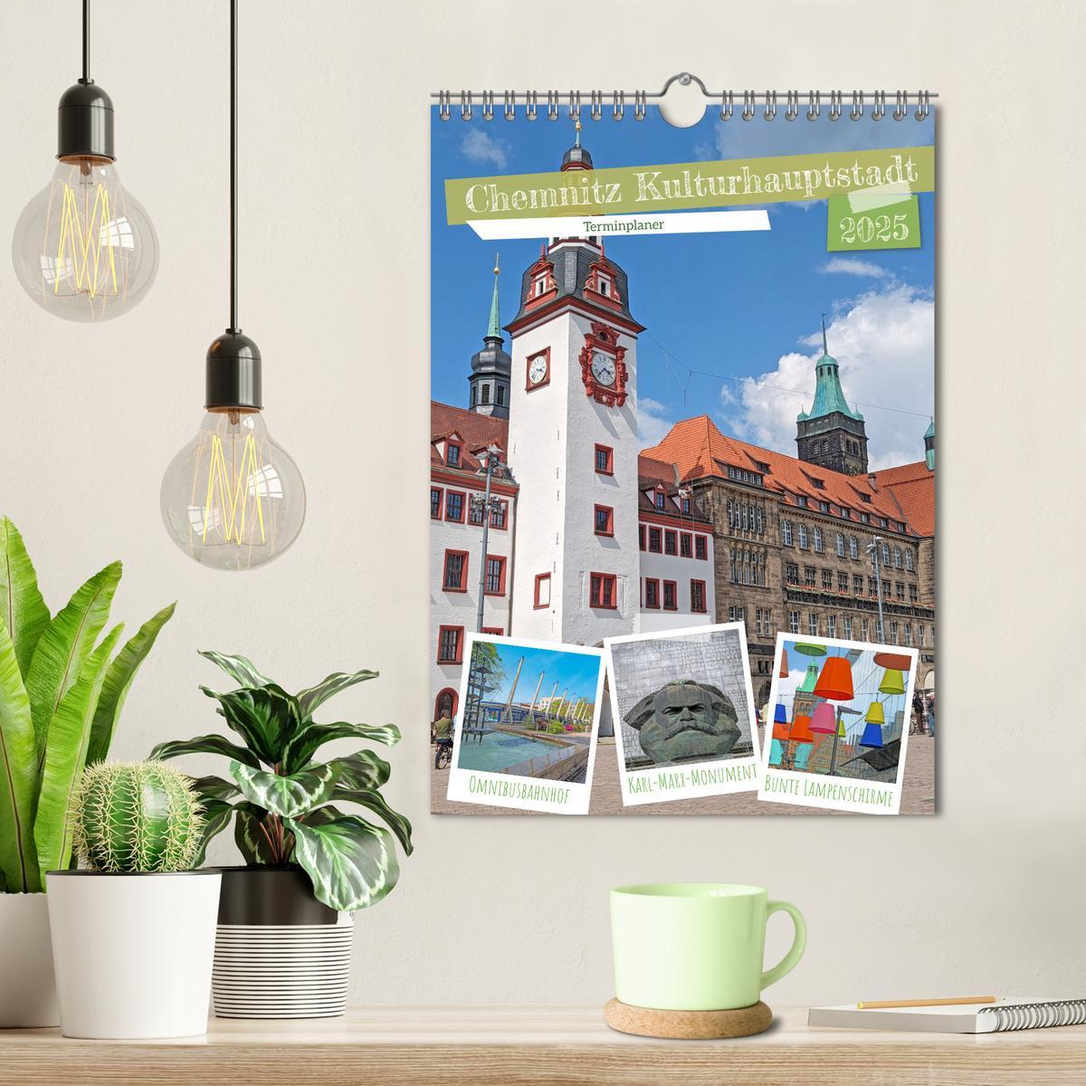 Bild: 9783435726721 | Chemnitz Kulturhauptstadt Terminplaner (Wandkalender 2025 DIN A4...