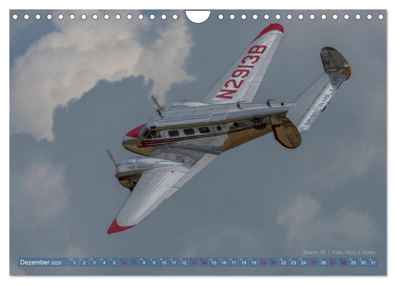 Bild: 9783435424702 | Historische Propellerflugzeuge 2025 (Wandkalender 2025 DIN A4...