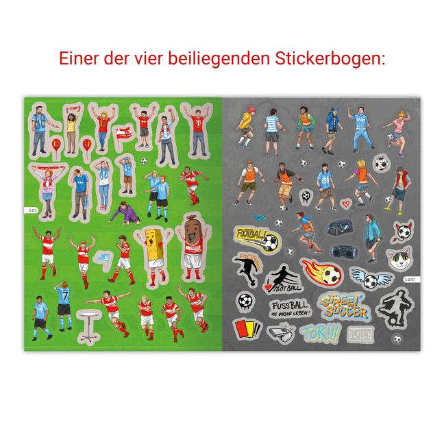 Bild: 9783473489695 | Stickern für Fußballfans ab 4 Jahren | Timo Grubing | Taschenbuch