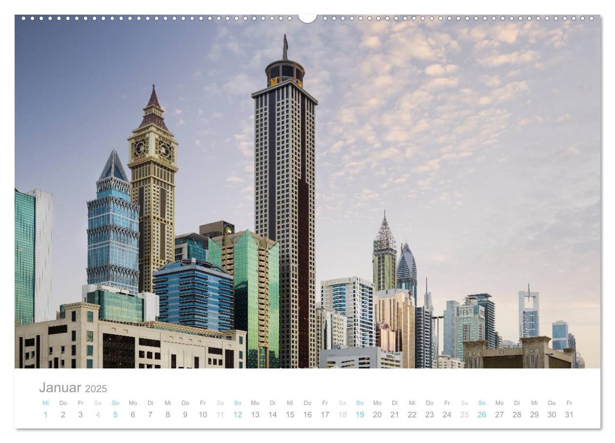 Bild: 9783435565993 | Dubai Architektur 2025 (Wandkalender 2025 DIN A2 quer), CALVENDO...